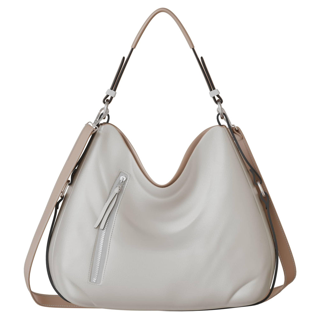 KMISSO Women's Shopper Hand Shoulder Bag Vegan Leather 30619