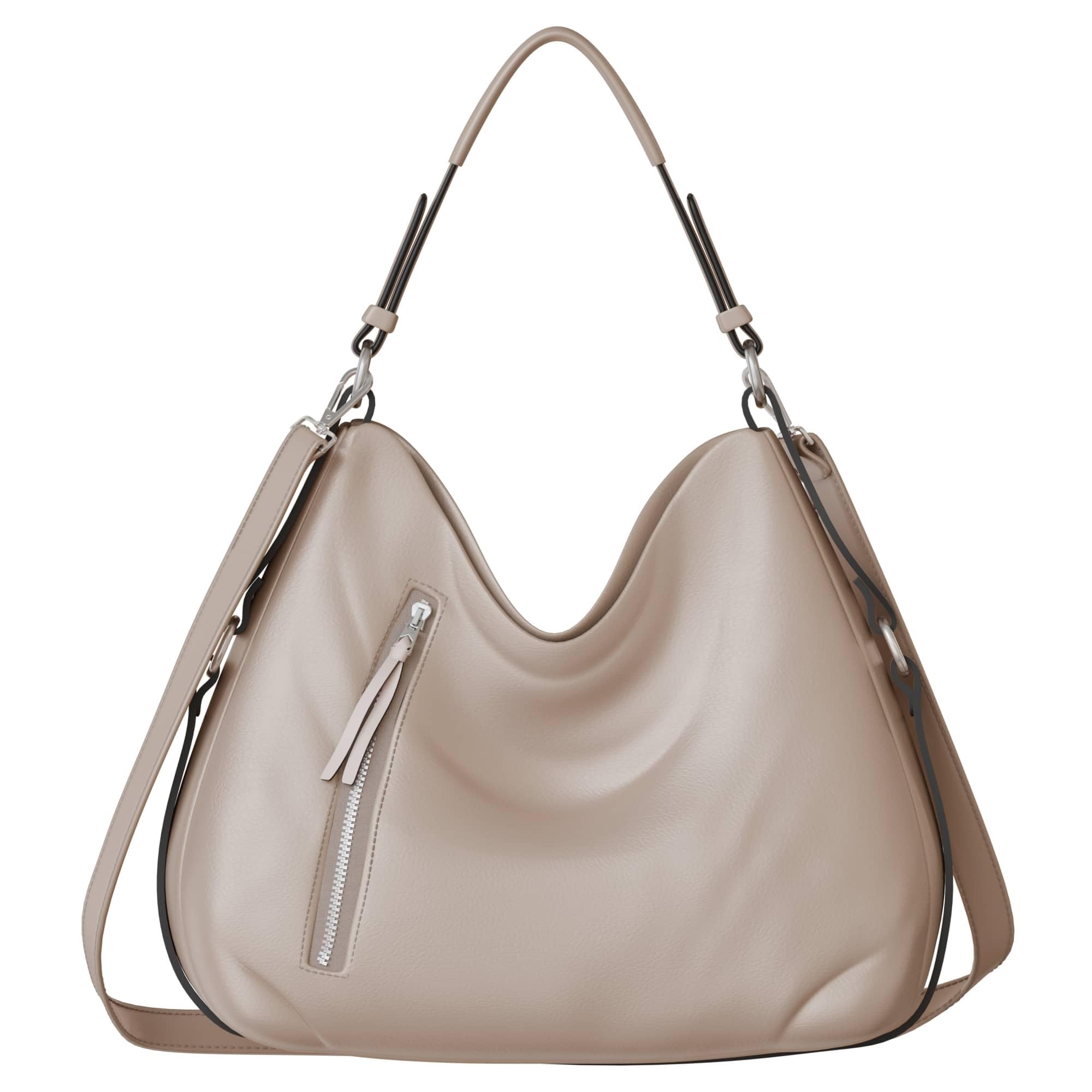 KMISSO Women's Shopper Hand Shoulder Bag Vegan Leather 30619
