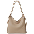 KMISSO 30671 Women's Shopper Bag, Hobo Bag, Backpack Function, Vegan Leather