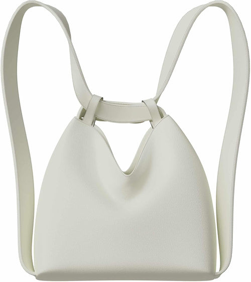 KMISSO 30671 Women's Shopper Bag, Hobo Bag, Backpack Function, Vegan Leather