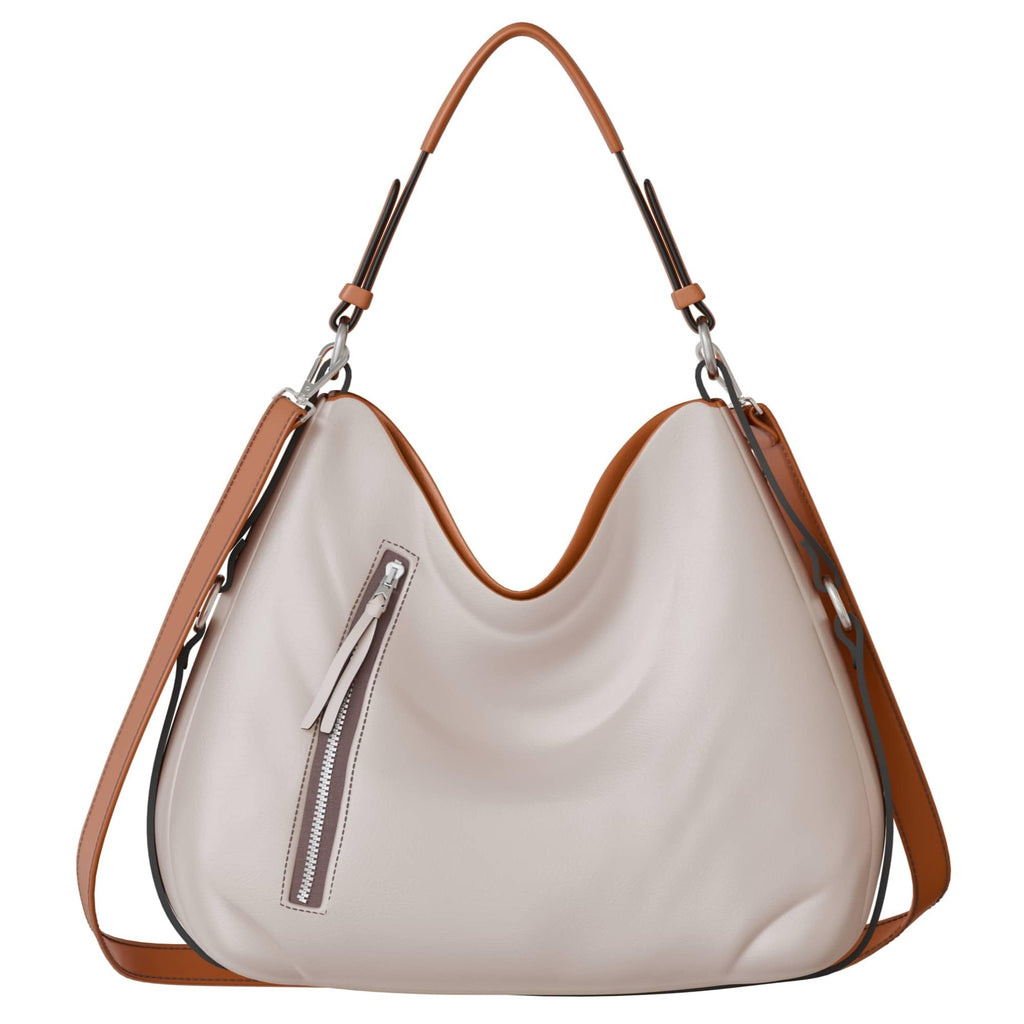 KMISSO Women's Shopper Hand Shoulder Bag Vegan Leather 30619