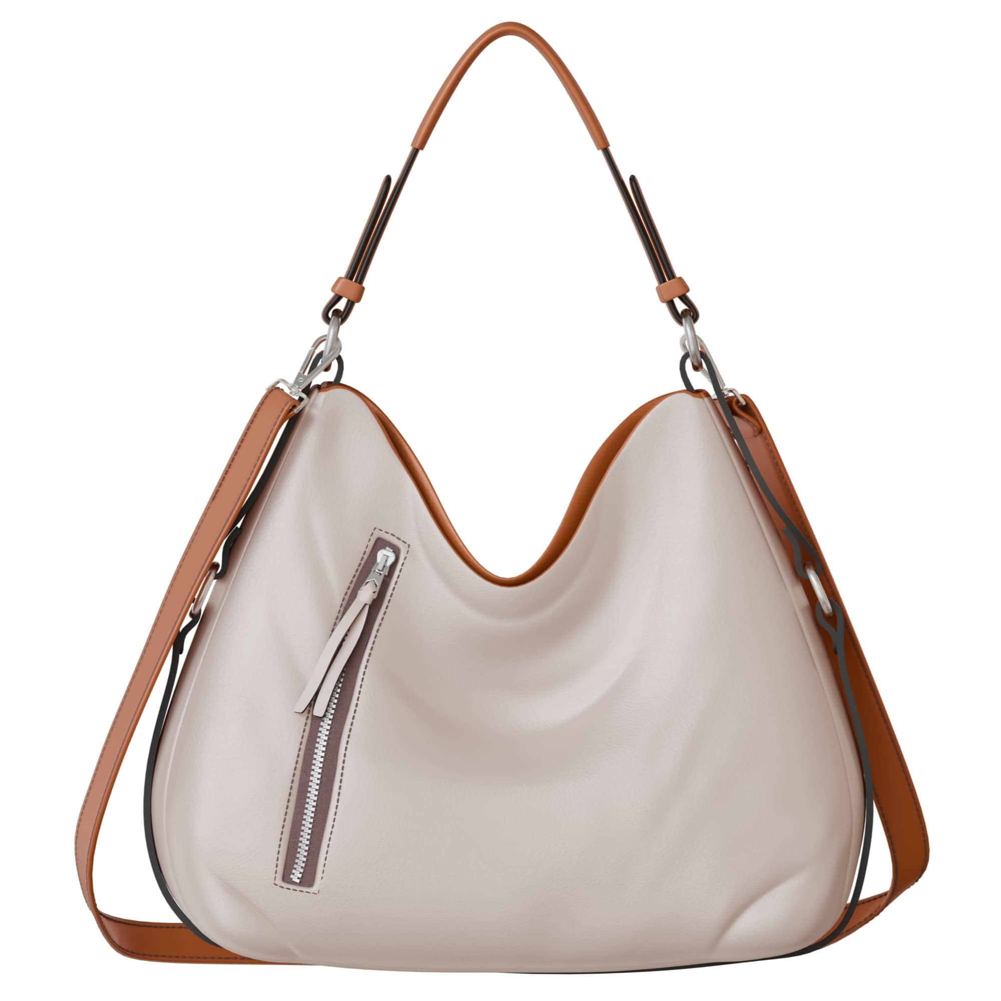 KMISSO Women's Shopper Hand Shoulder Bag Vegan Leather 30619