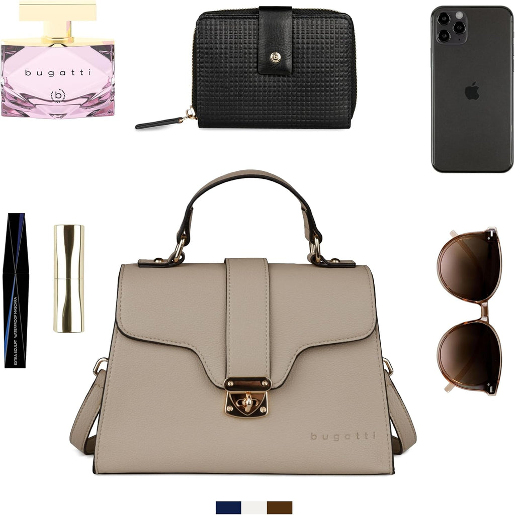 bugatti Mare 3.0 Women's Elegant Faux Leather Shoulder Bag Small Handbag