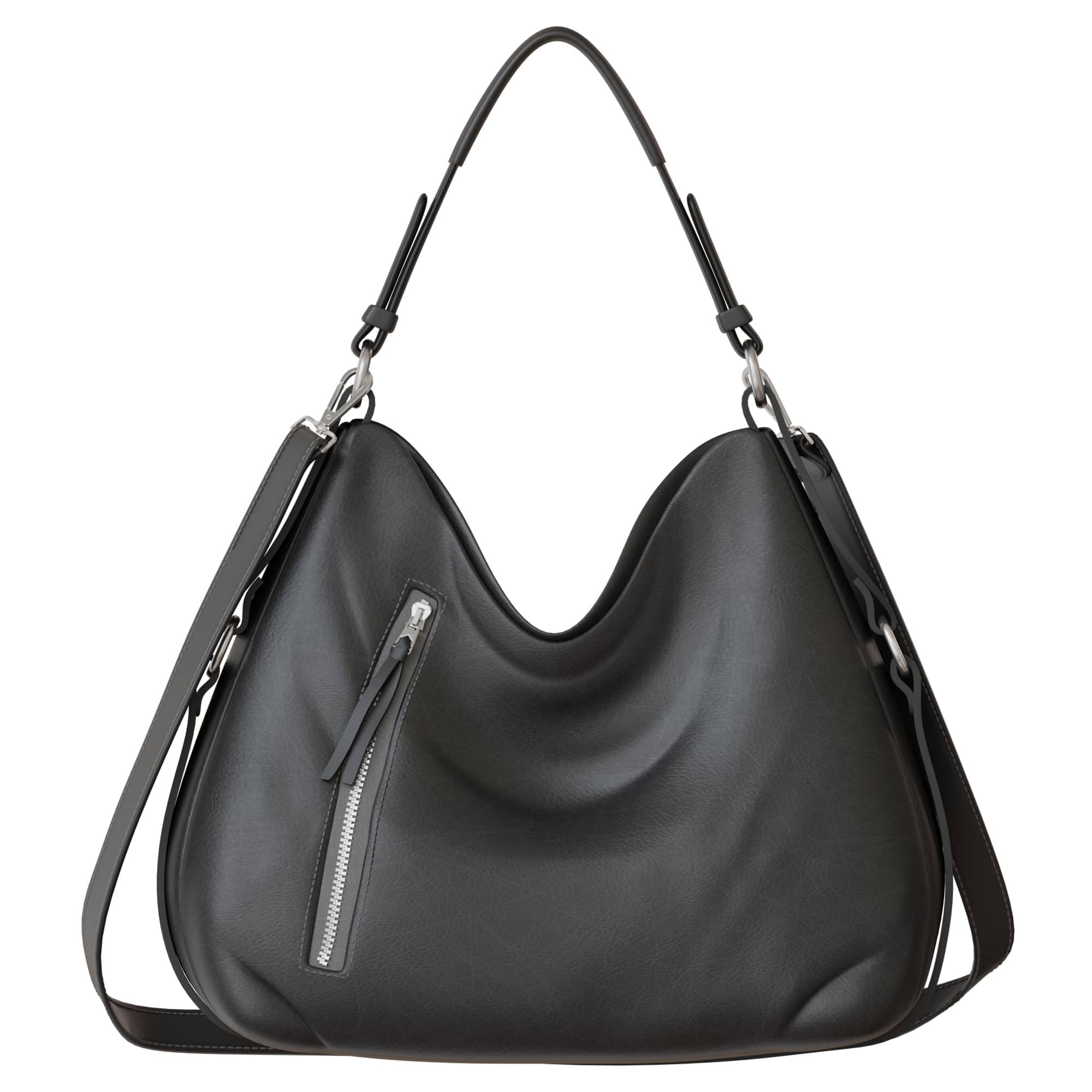 KMISSO Women's Shopper Hand Shoulder Bag Vegan Leather 30619