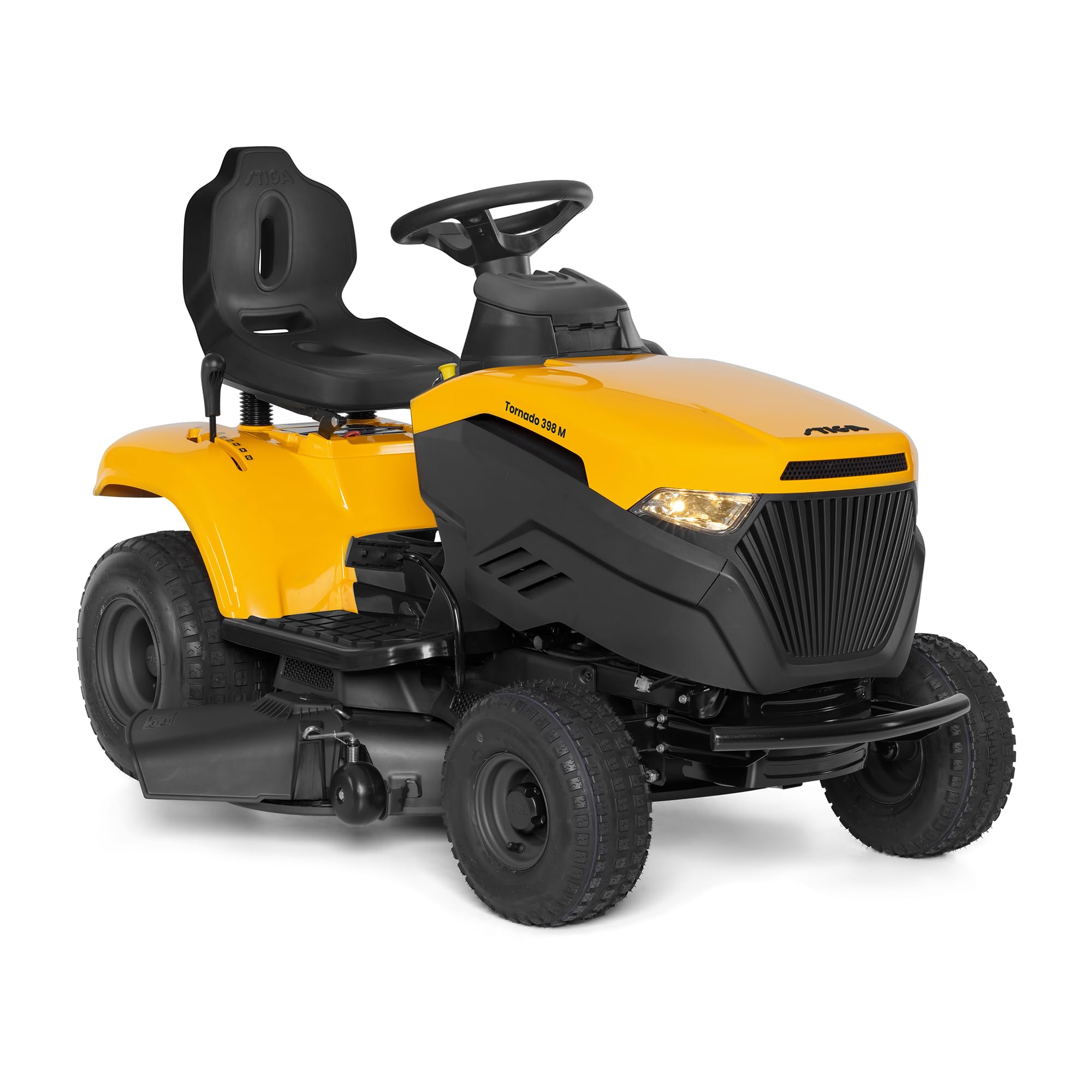 STIGA ST 400 Premium Aufsitzmäher – 414cc Motor, 98cm Schnittbreite, Hydrostat-Getriebe, Safety Contact Breaker, bis 5000m²