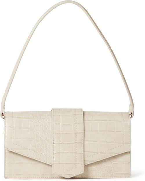 The Drop Damen Safiya Schultertasche mit Überschlag Umhängetasche (1er Pack)