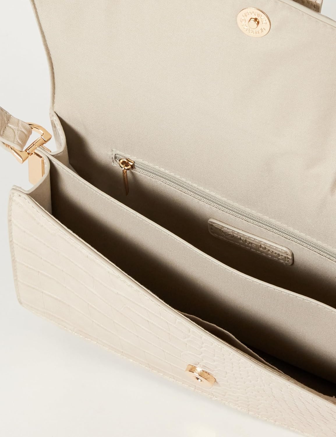The Drop Damen Safiya Schultertasche mit Überschlag Umhängetasche (1er Pack)