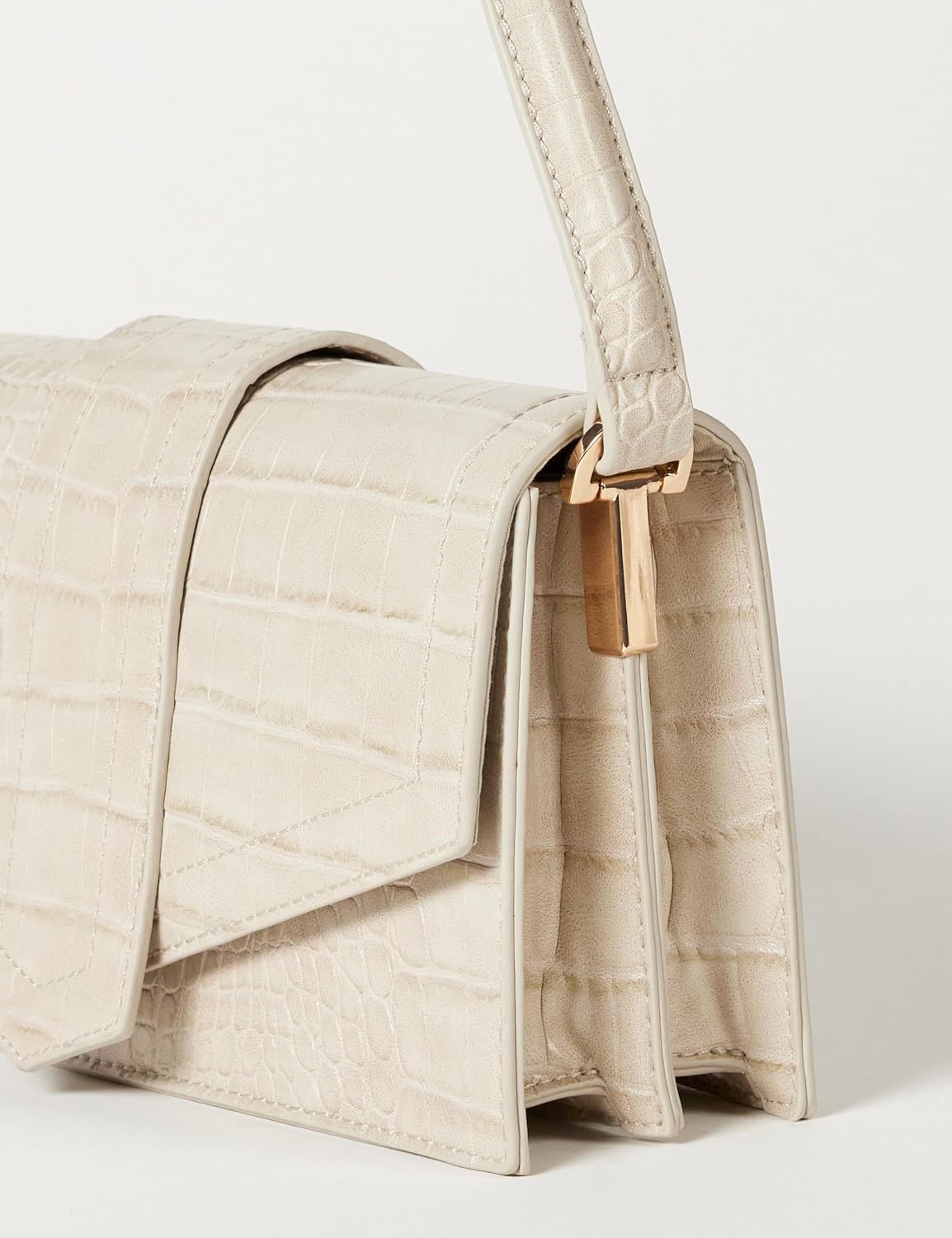 The Drop Damen Safiya Schultertasche mit Überschlag Umhängetasche (1er Pack)